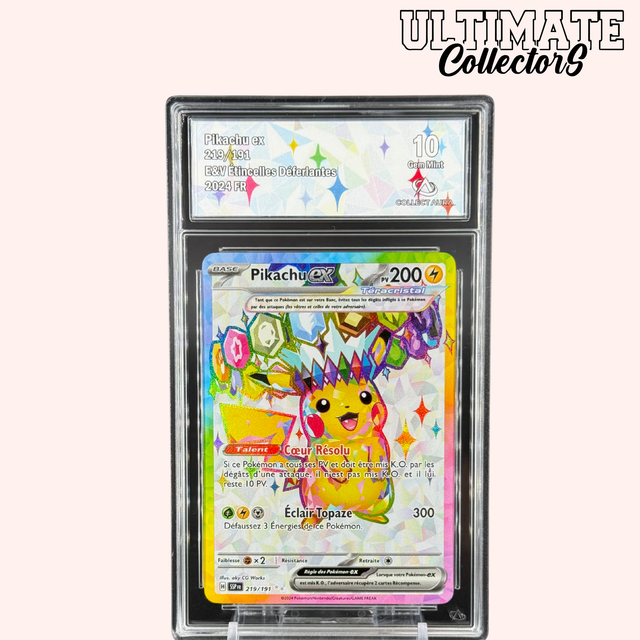 Pikachu ex 219/191 Bursting Sparks French Hikaru Pikachu ex 219/191 Bursting Sparks French Hikaru