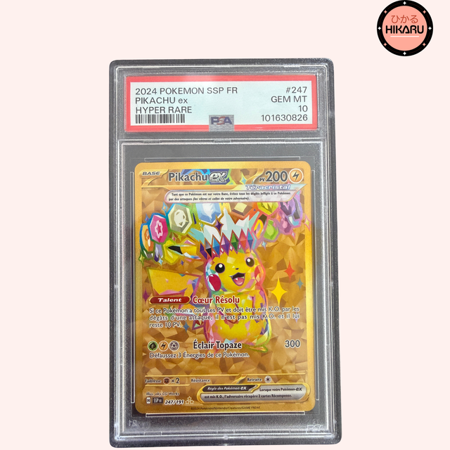 Pikachu ex Gold 247/191