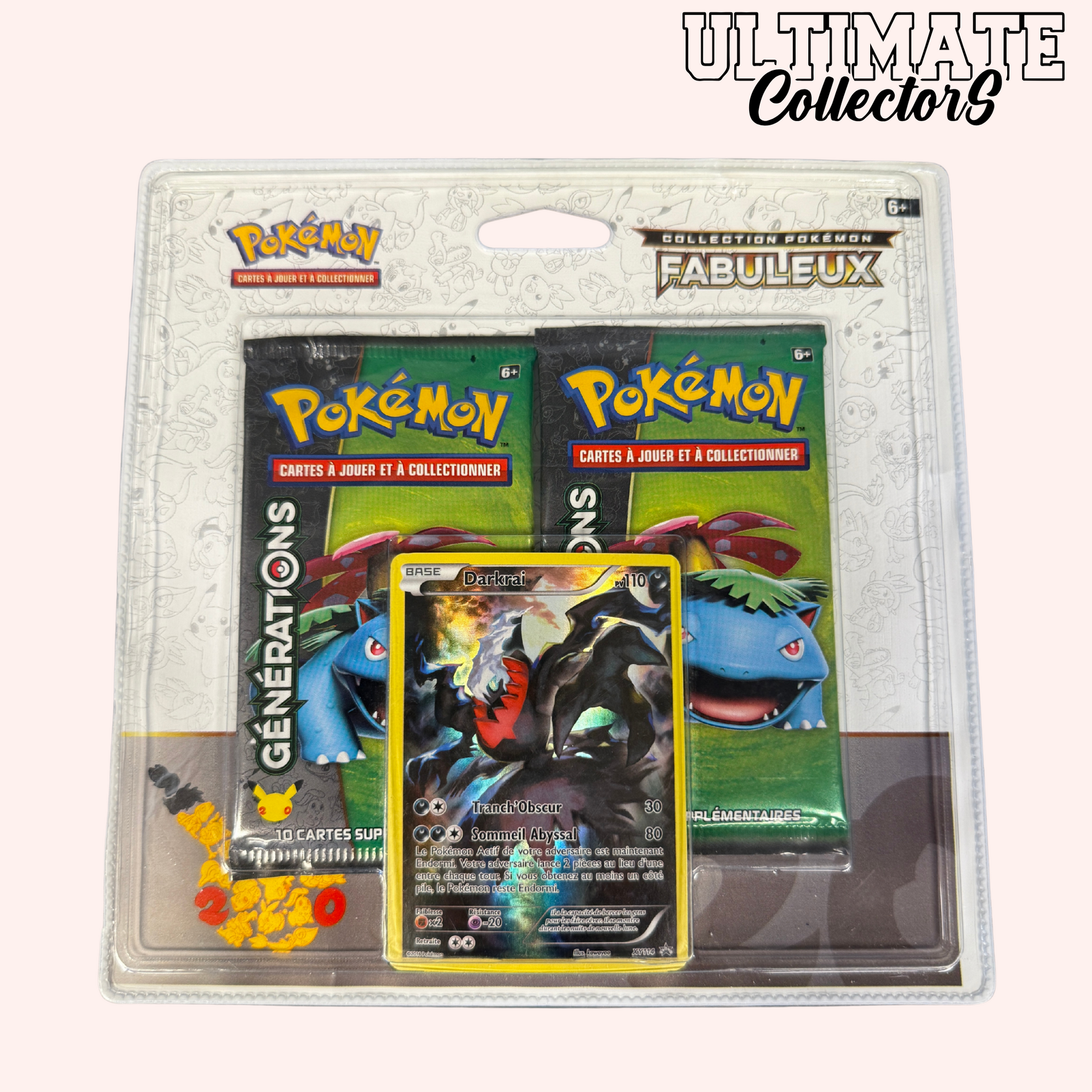 pokemon generations booster packs Duo pack (Venusaur/Venusaur) - Generation