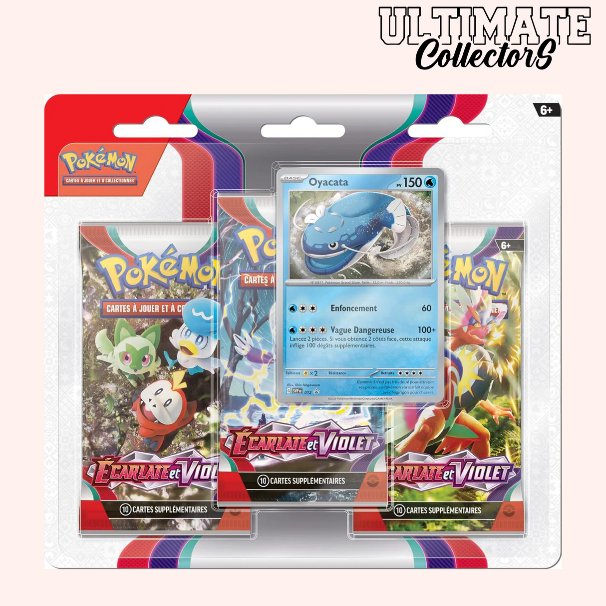 Tripack Pokémon - Ecarlate Et Violet - EV01 - Français