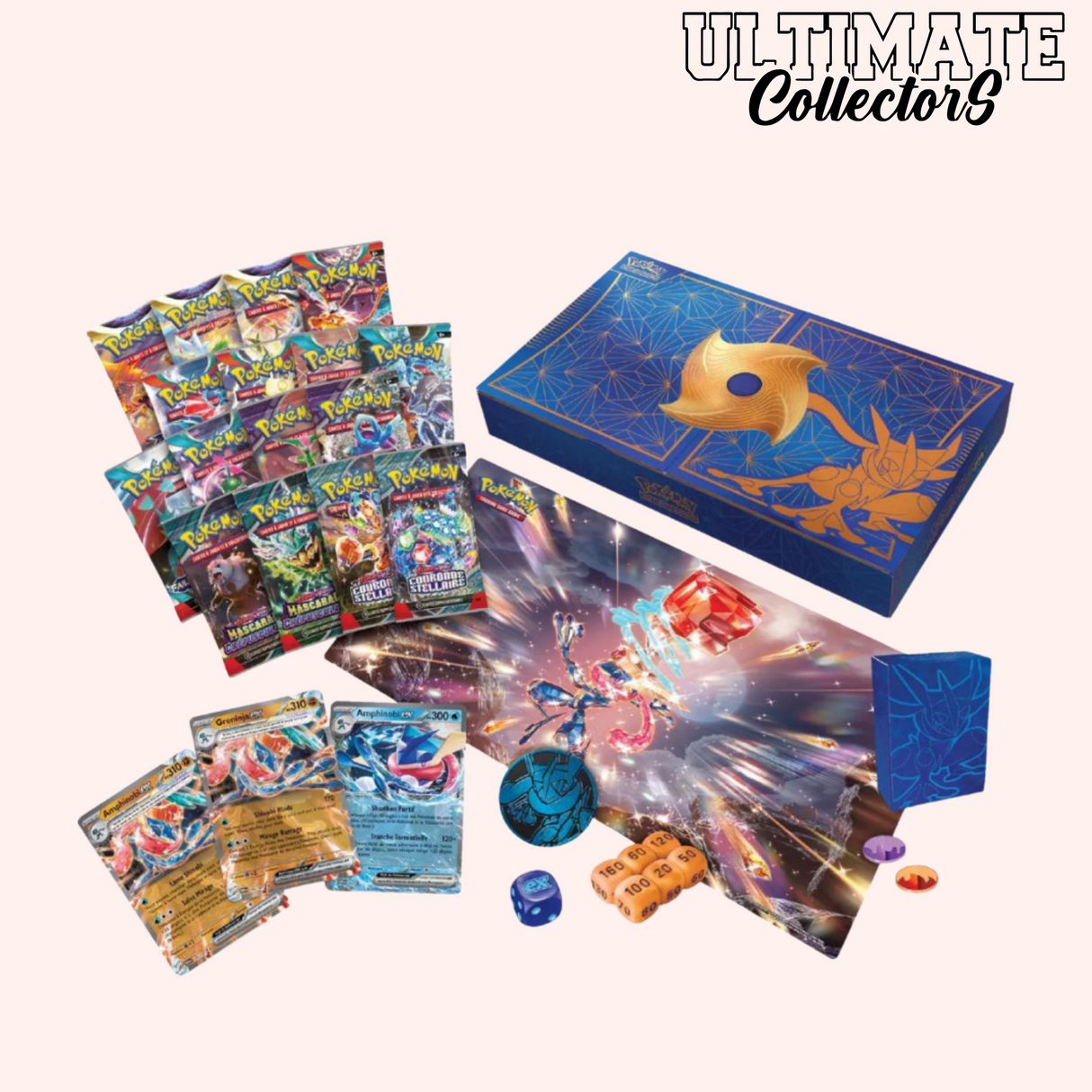 Coffret Ultra Premium Amphinobi (UPC) – Pokémon JCC – Français