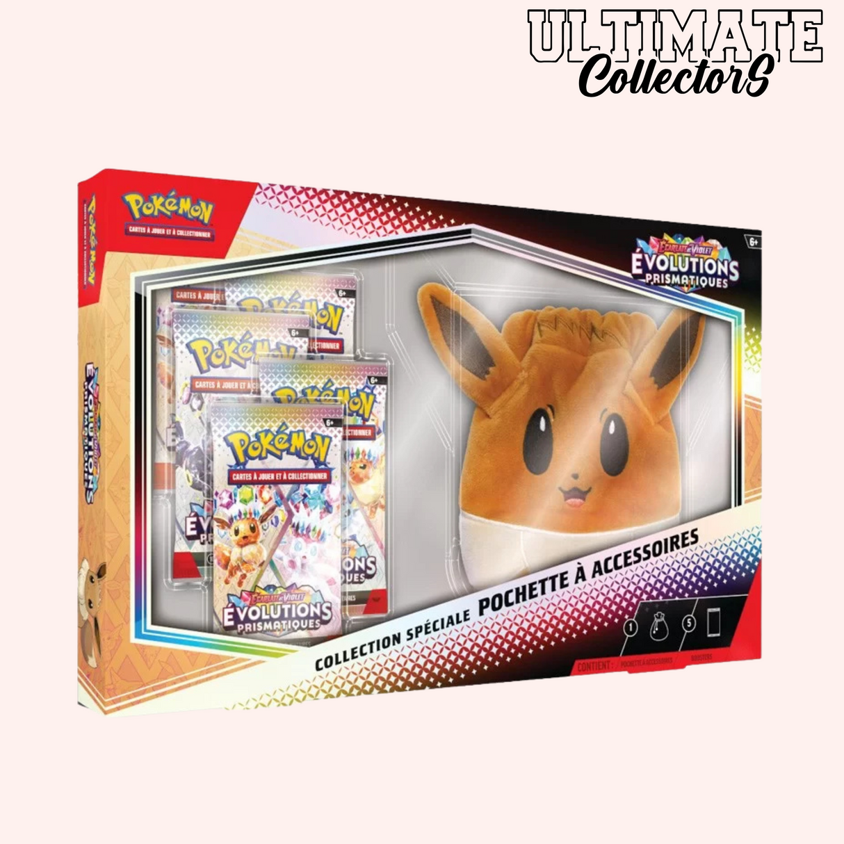 Coffret Pochette – Évolutions Prismatiques – Pokémon EV08.5 – Français