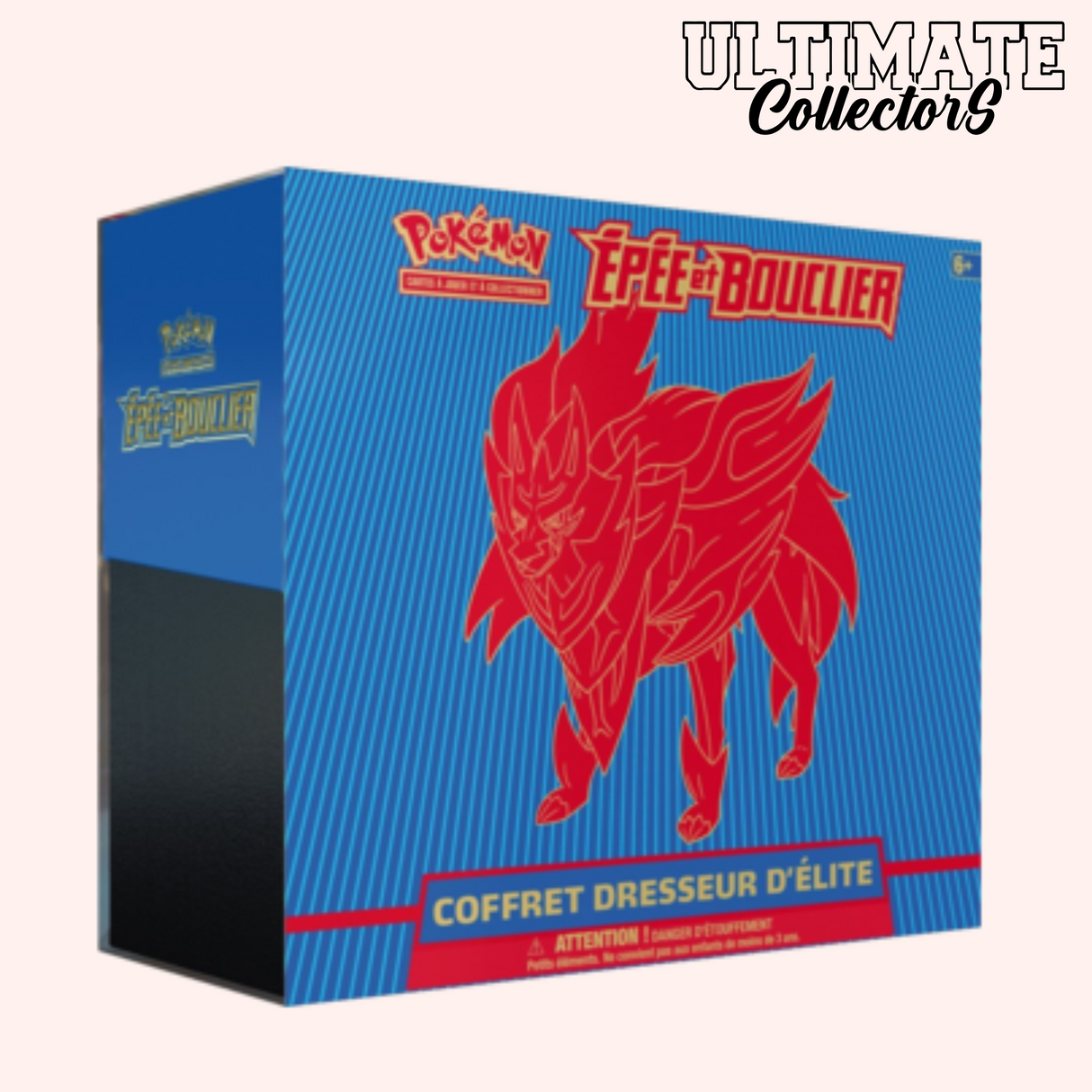 Coffret Dresseur d’Élite – Pokémon Épée et Bouclier – EB01 – Français (Zamazenta)