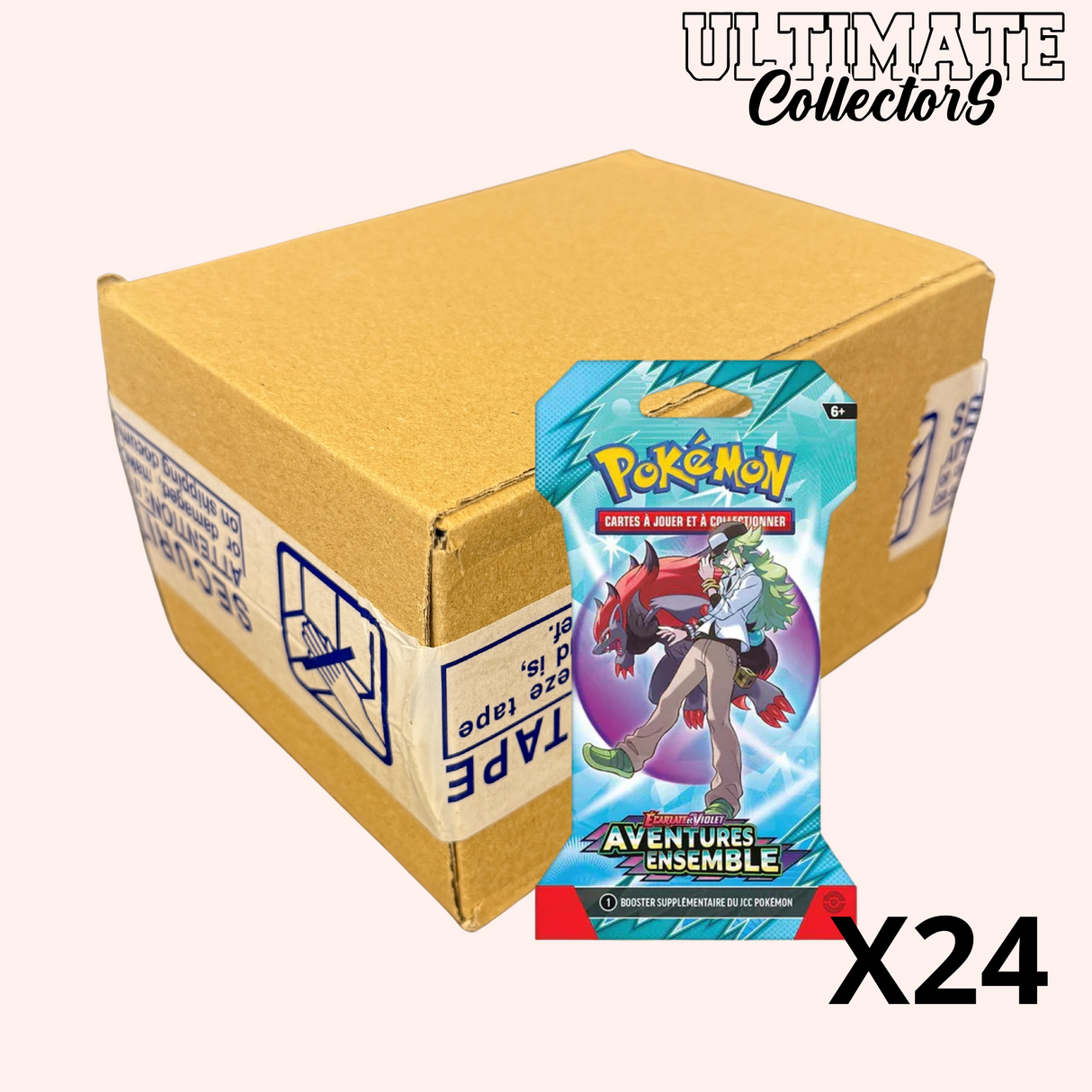 Case Blister EV09 - 24 Boosters - Aventures Ensemble - Français
