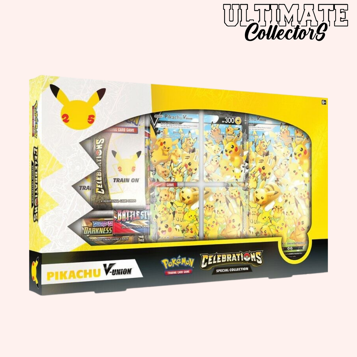 Coffret Pikachu V-Union - Célébrations 25 ans - Français