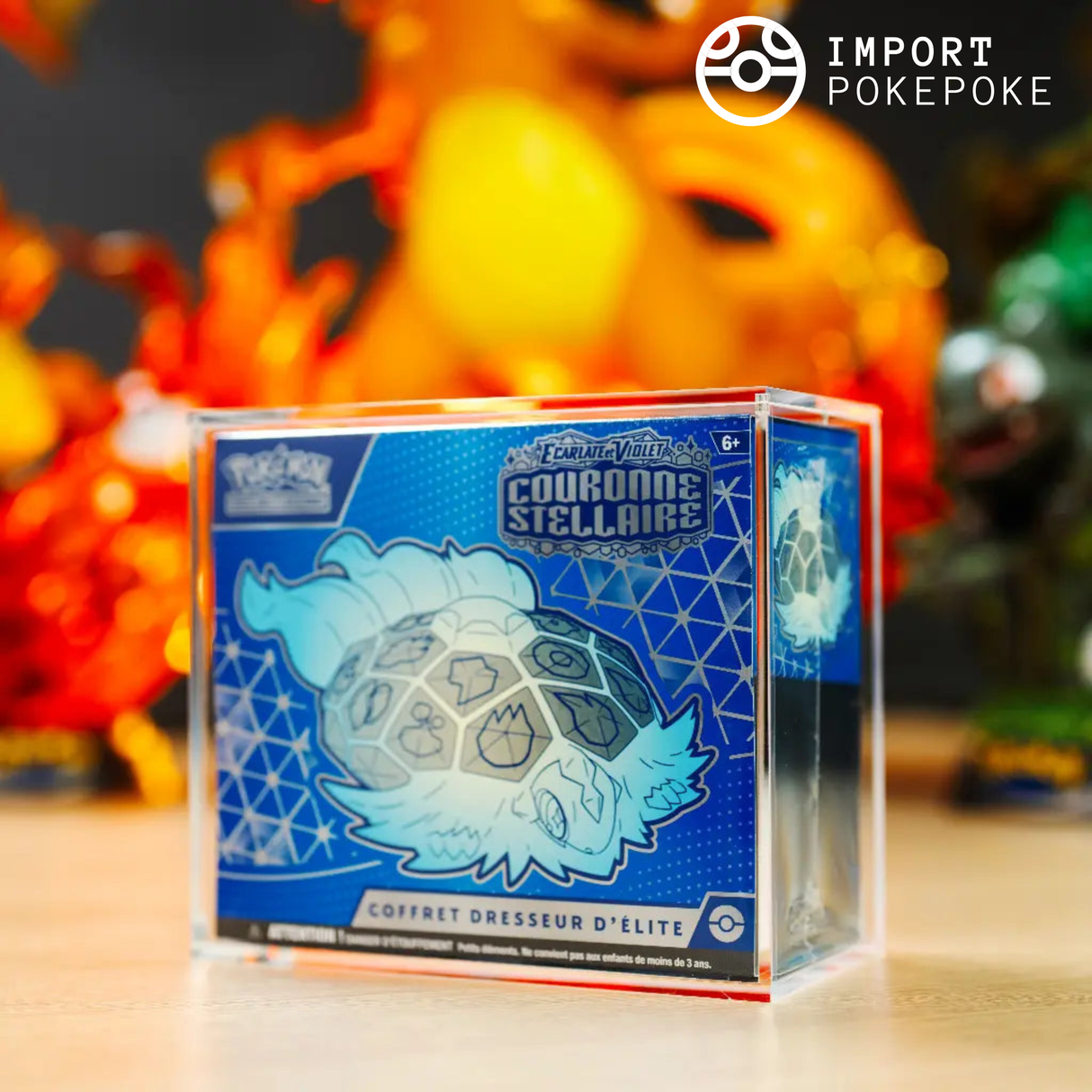 Protection Elite Trainer Box Acrylique - ETB - Français