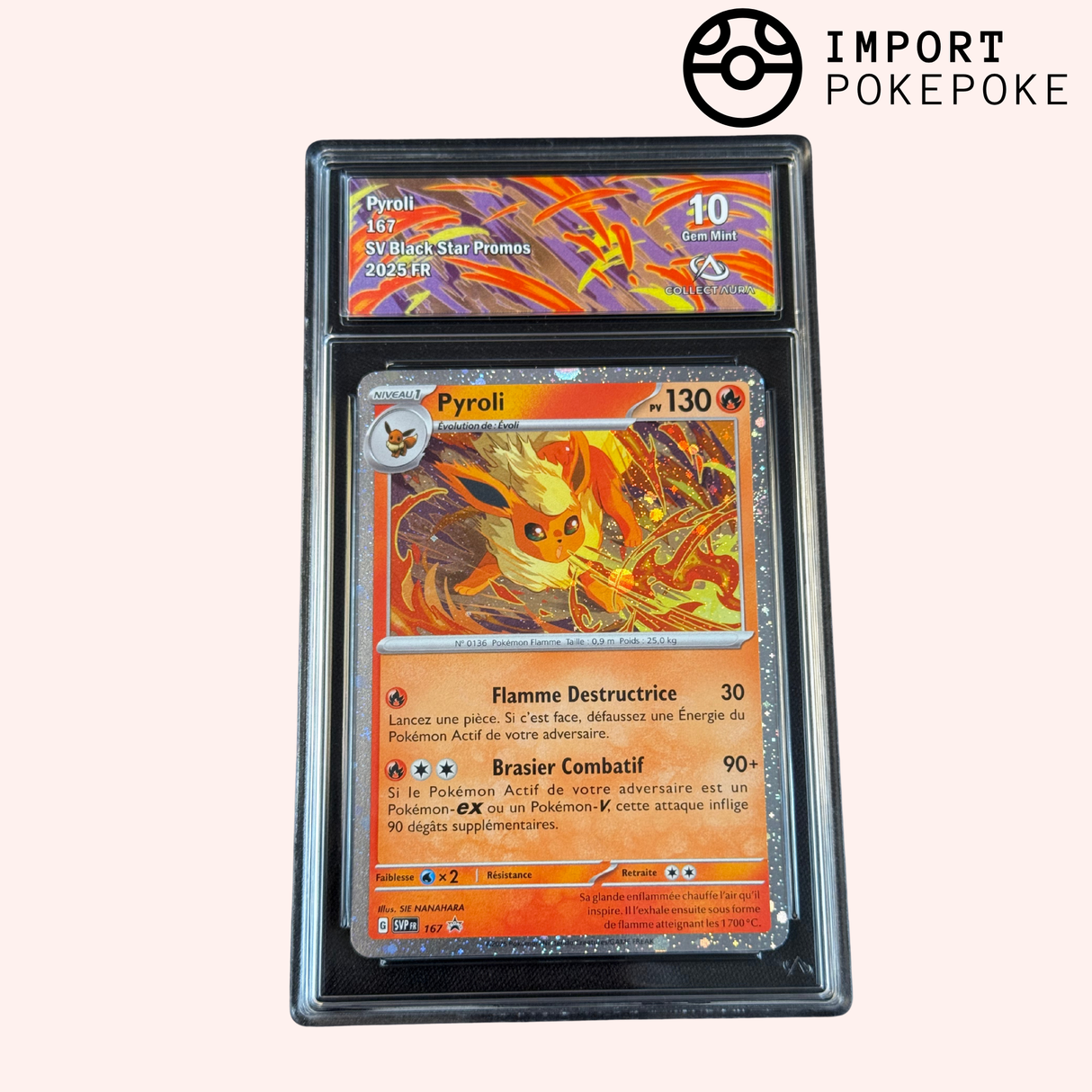 Pyroli Holo 167 - SVP Black Star Promos