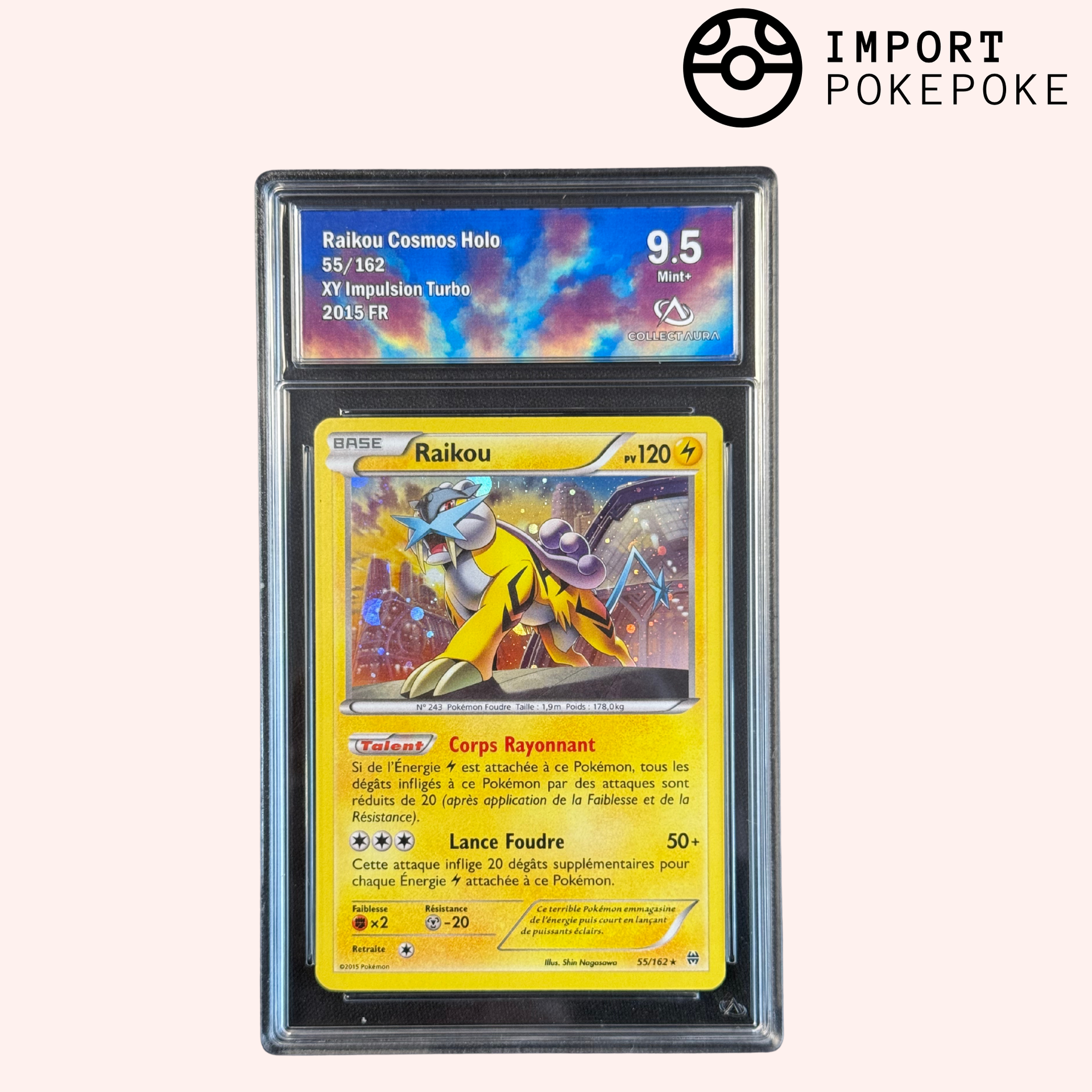 Raikou Cosmos Holo 55/162