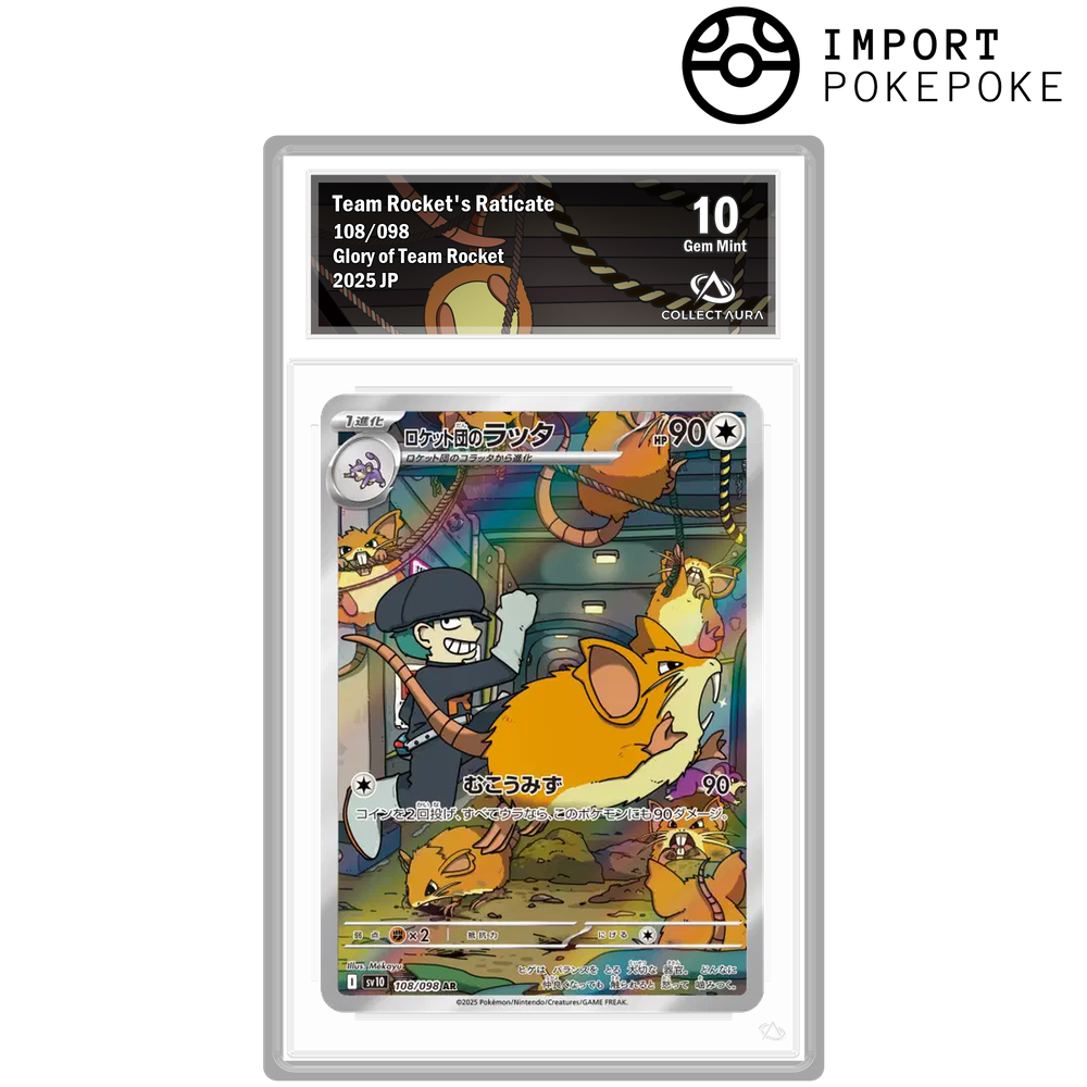 Rattatac de la Team Rocket AR 108/098 - SV10