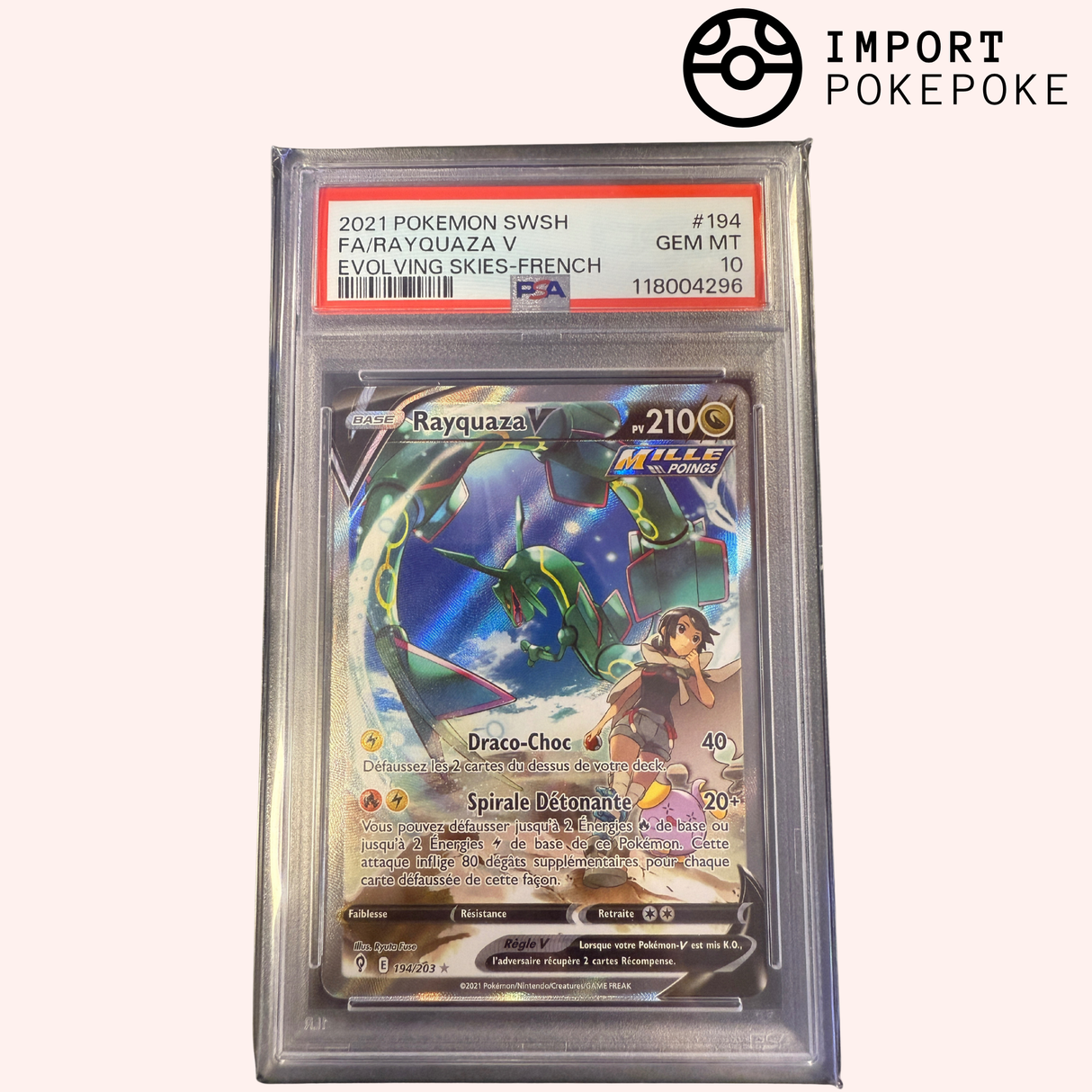 Rayquaza V 194/203 - Evolution Celeste