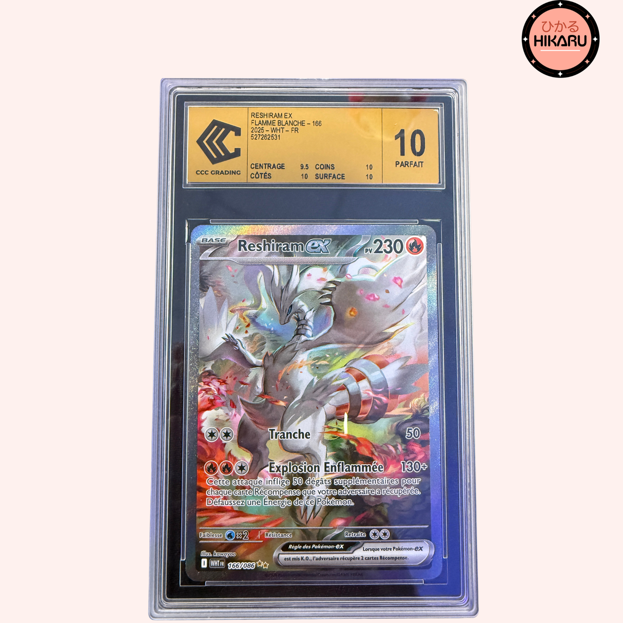 Reshiram 166/086 - WHT CCC 10