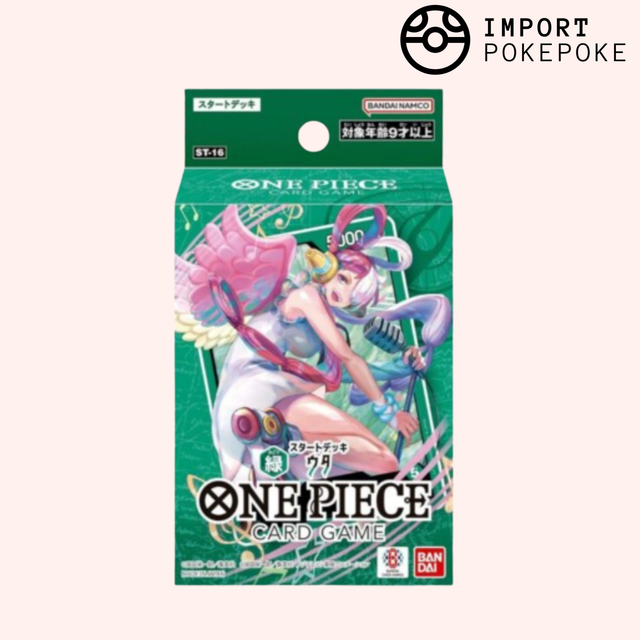 one piece japanese card game One Piece Card Game Starter Deck - Uta - ST-16