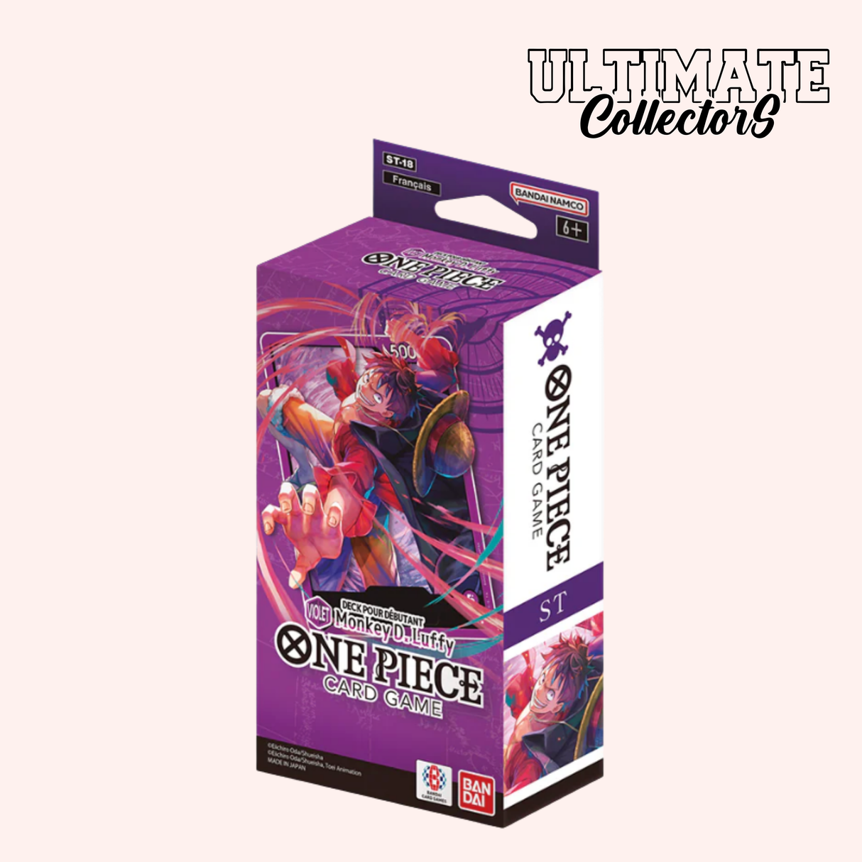 Deck de Démarrage One Piece Card Game - Monkey D. Luffy - ST-18 - Français