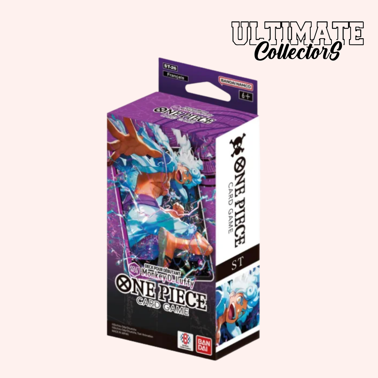 Deck de Démarrage One Piece Card Game - Monkey D. Luffy - ST-26 - Français