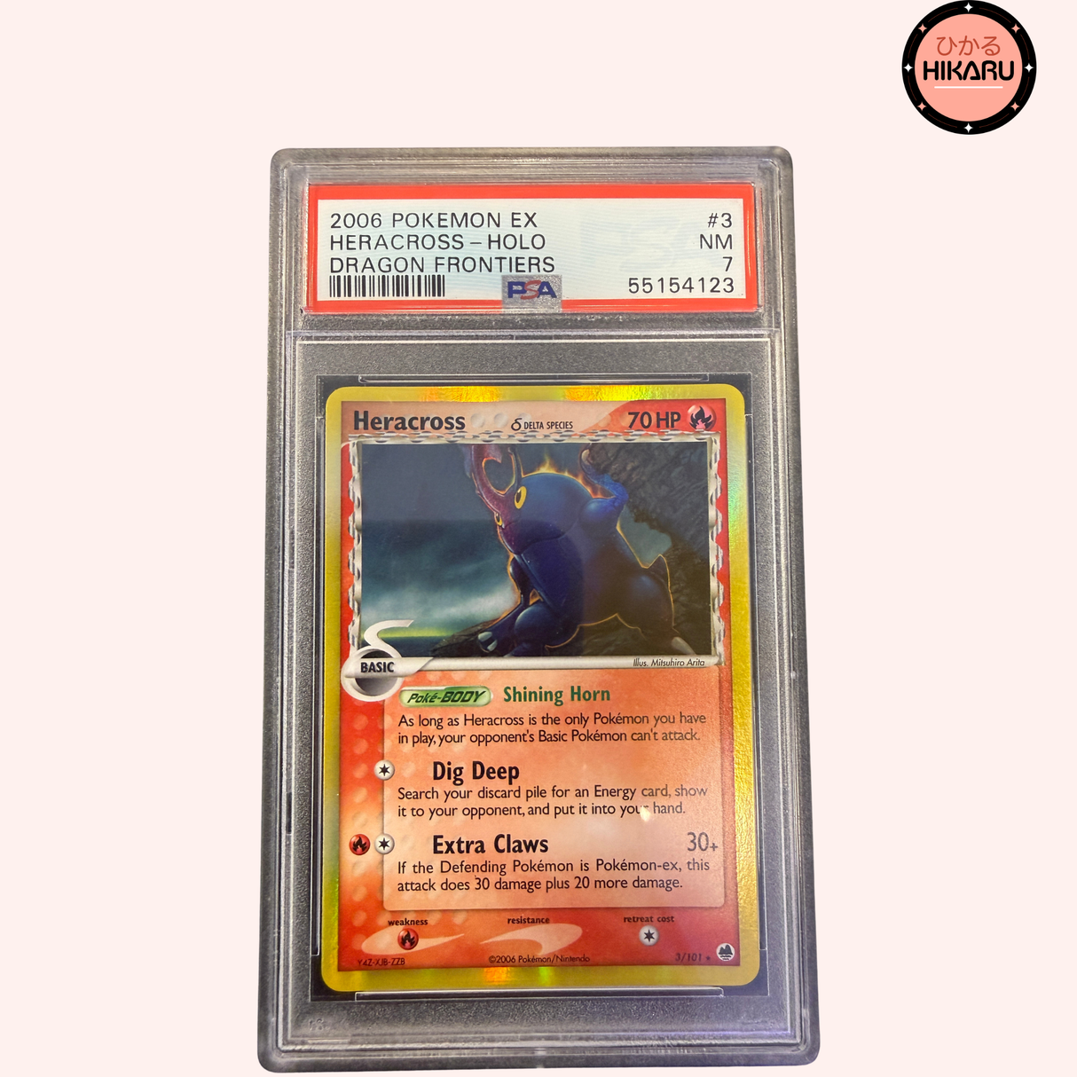 Scarhino Espece Delta Holo 3/101 EN PSA 7