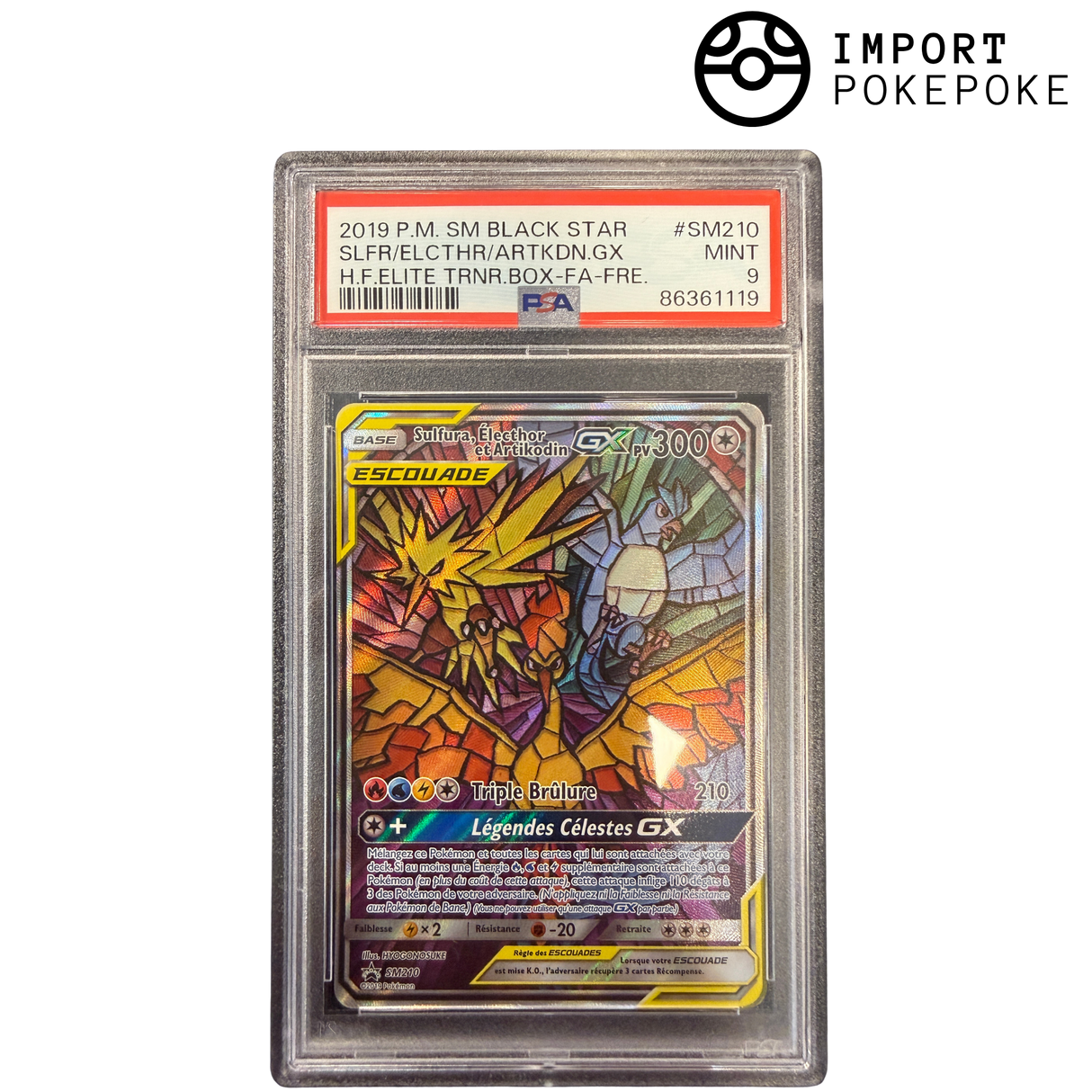 Sulfura, Electhor & Artikodin GX SM210 PSA 9
