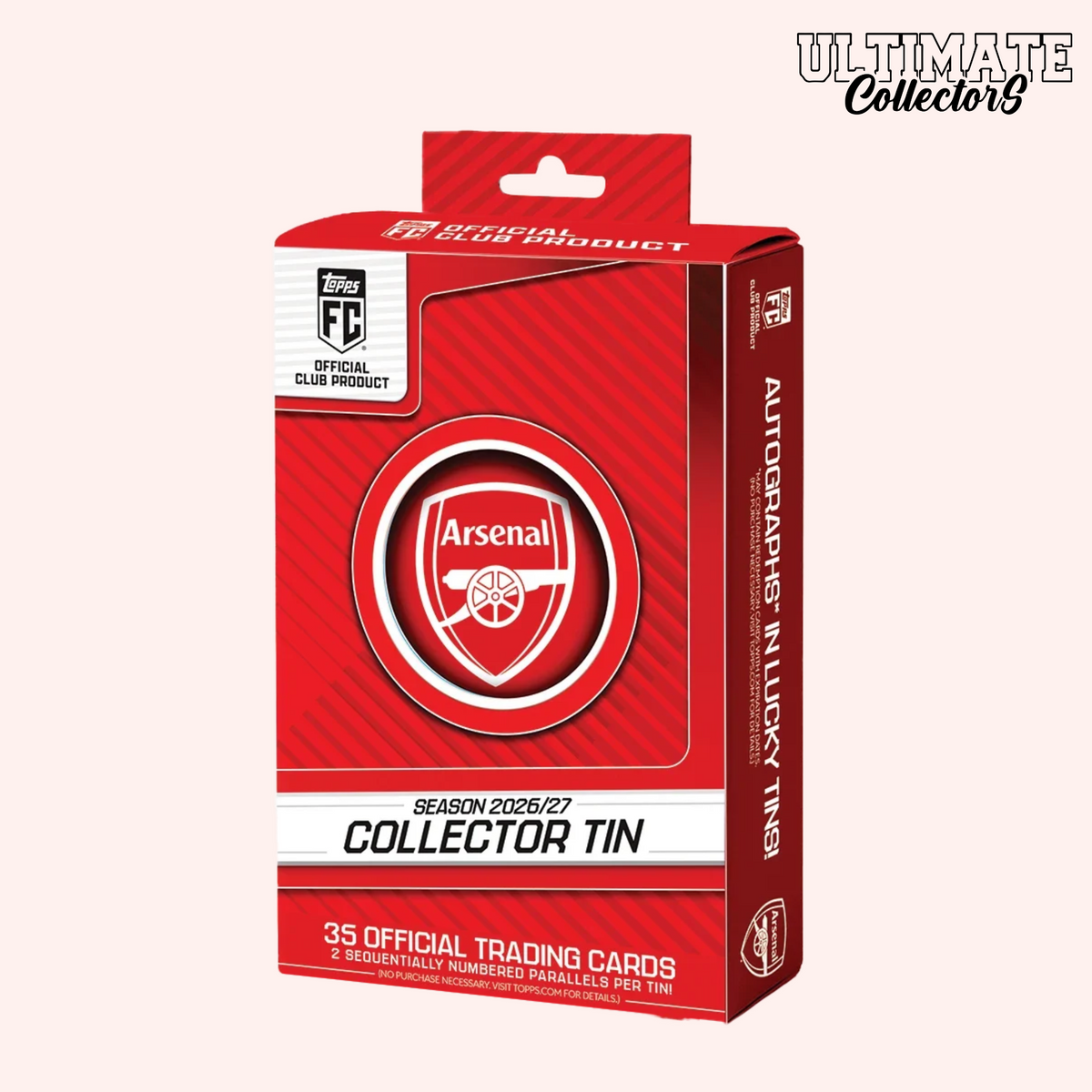 Topps Arsenal Collector Tin 2026/27