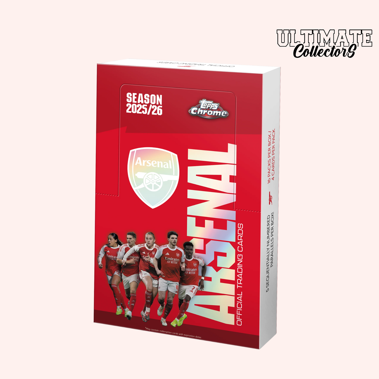 Topps Chrome Arsenal 2025/26 – Hobby Box