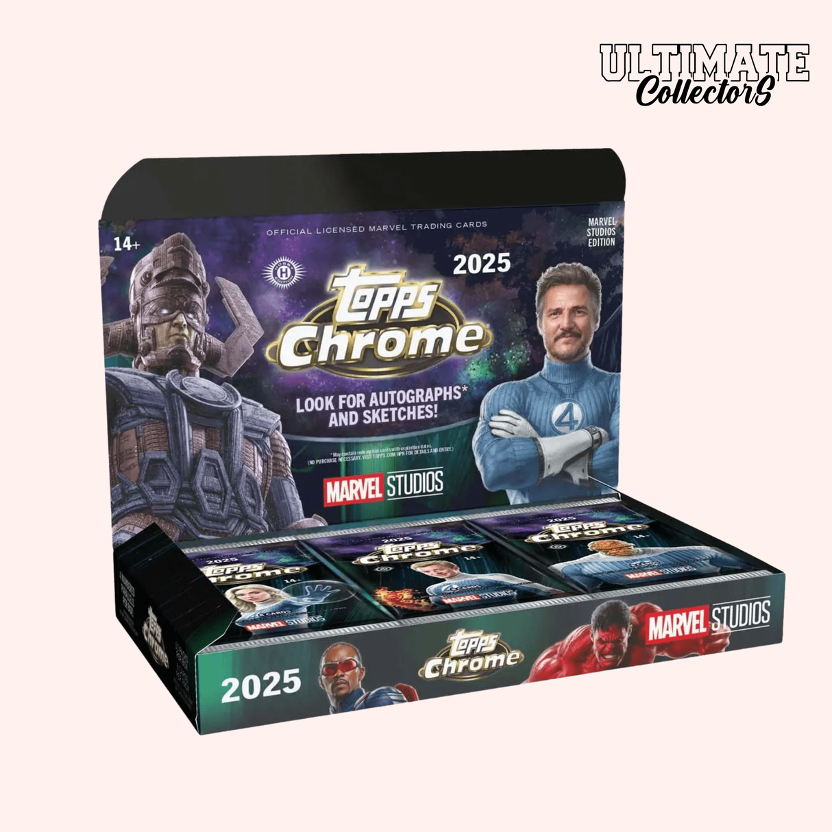 Topps Marvel Studios Chrome 2025 - Hobby Box - Anglais