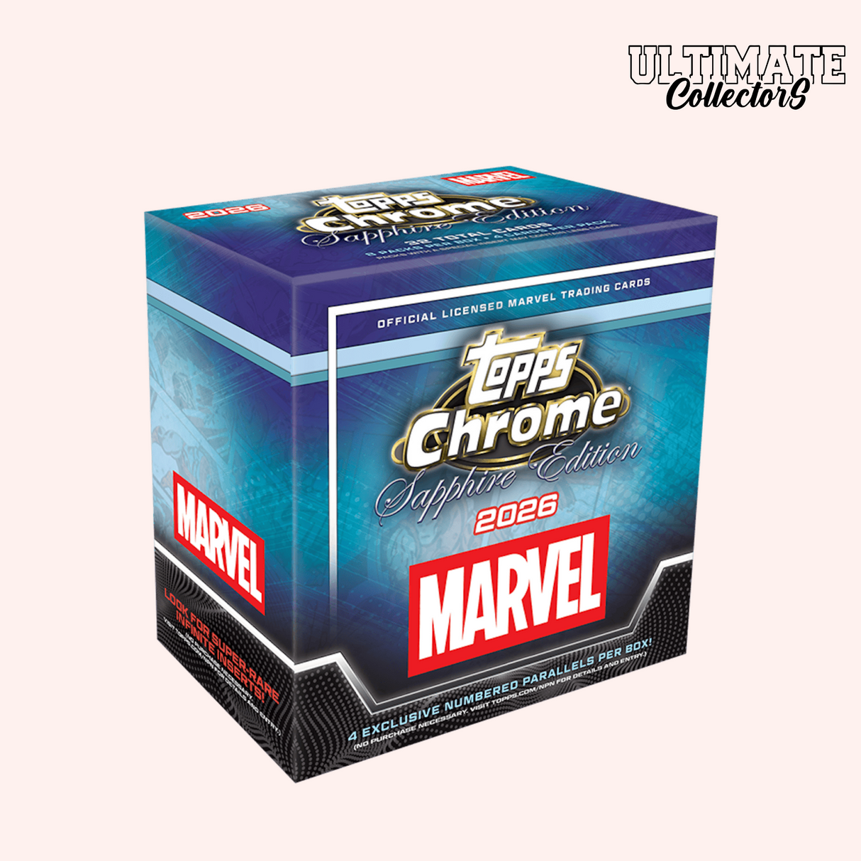 Topps Chrome Marvel Comics 2026 – Sapphire Edition