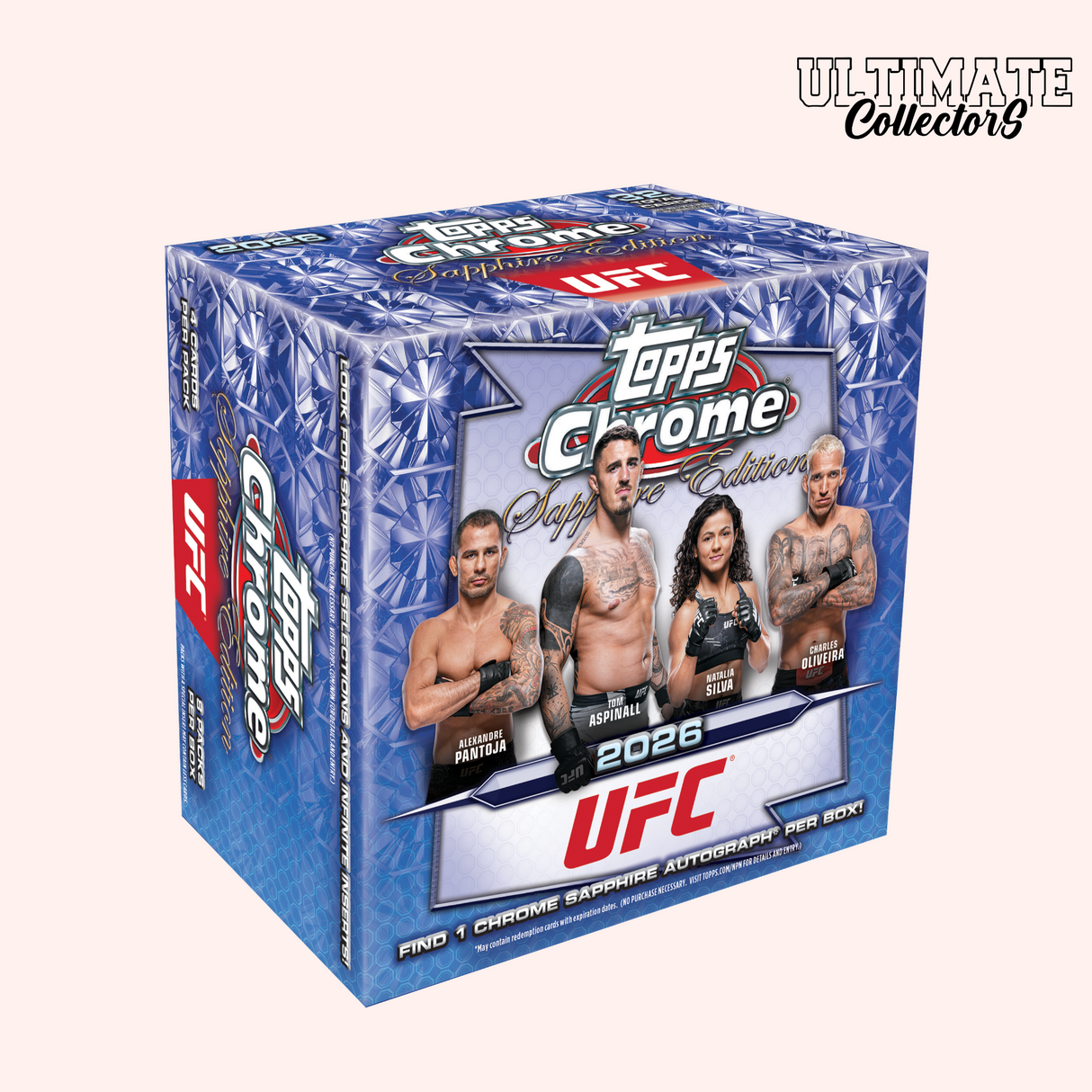 Topps Chrome UFC 2026 - Sapphire Edition