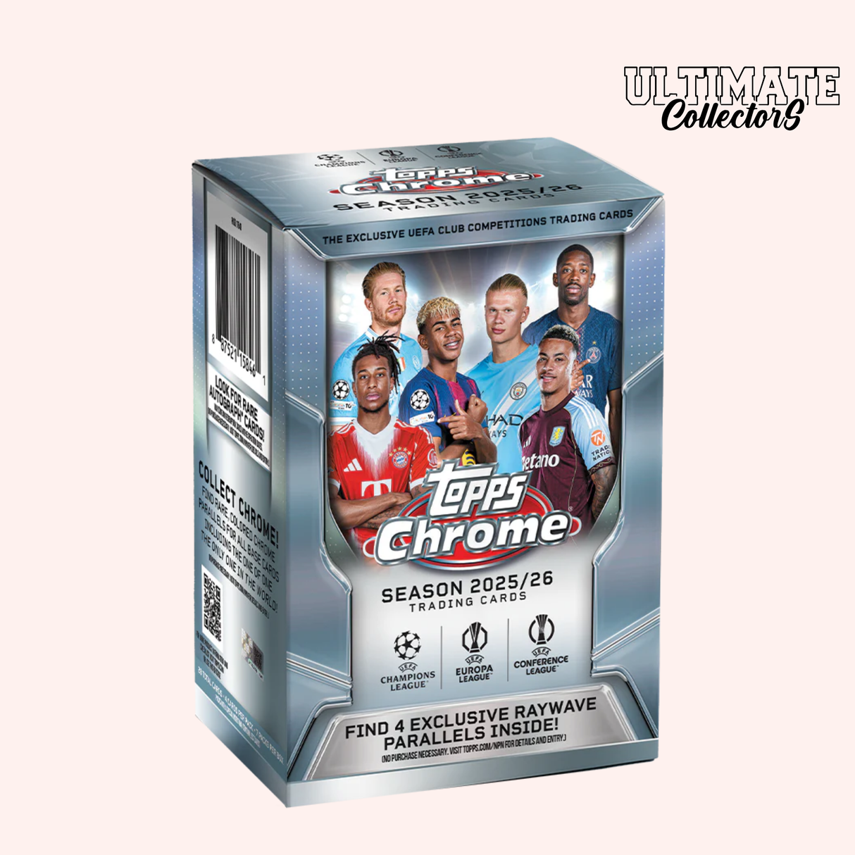 Topps Chrome UEFA Club Competitions 2025/26 – Value Box