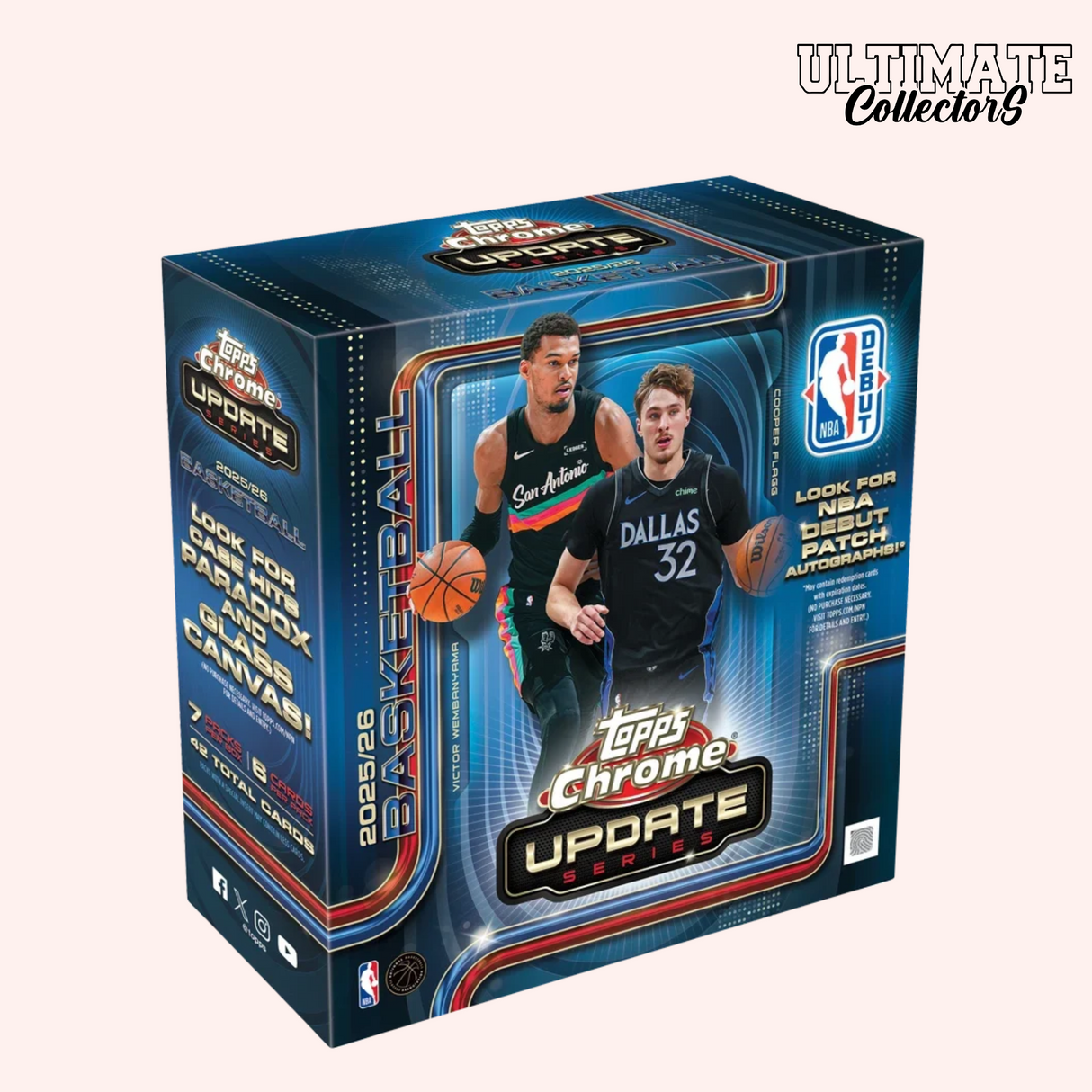 Topps Chrome NBA Update 25/26 - Mega Box
