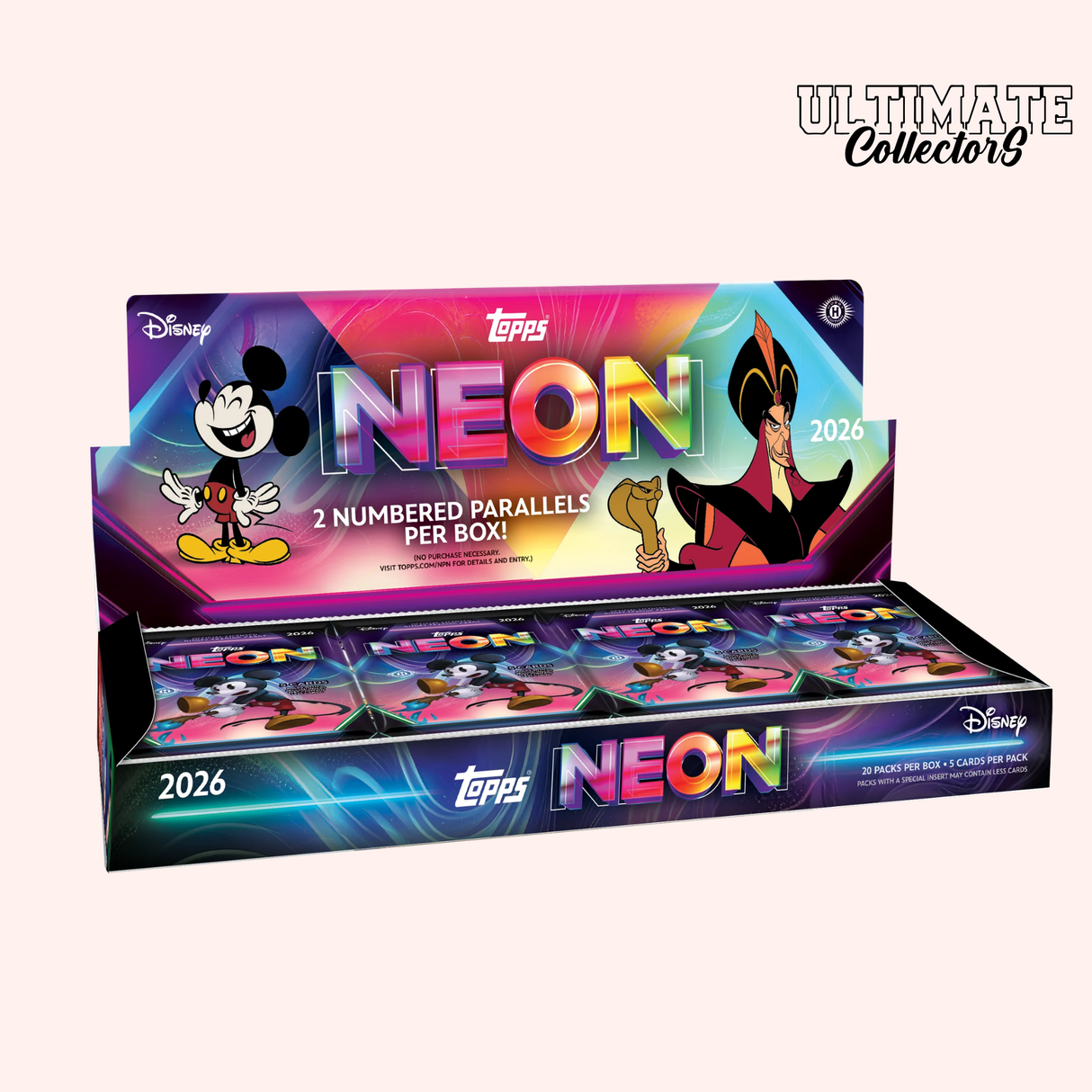 Topps Disney Neon 2026 – Hobby Box