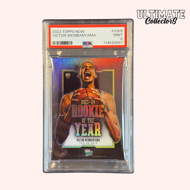 victor wembanyama graded cards 2023-24 Panini Prizm - Deep Space has received a perfect PSA 10 rating Victor Wembanyama rookie card sells