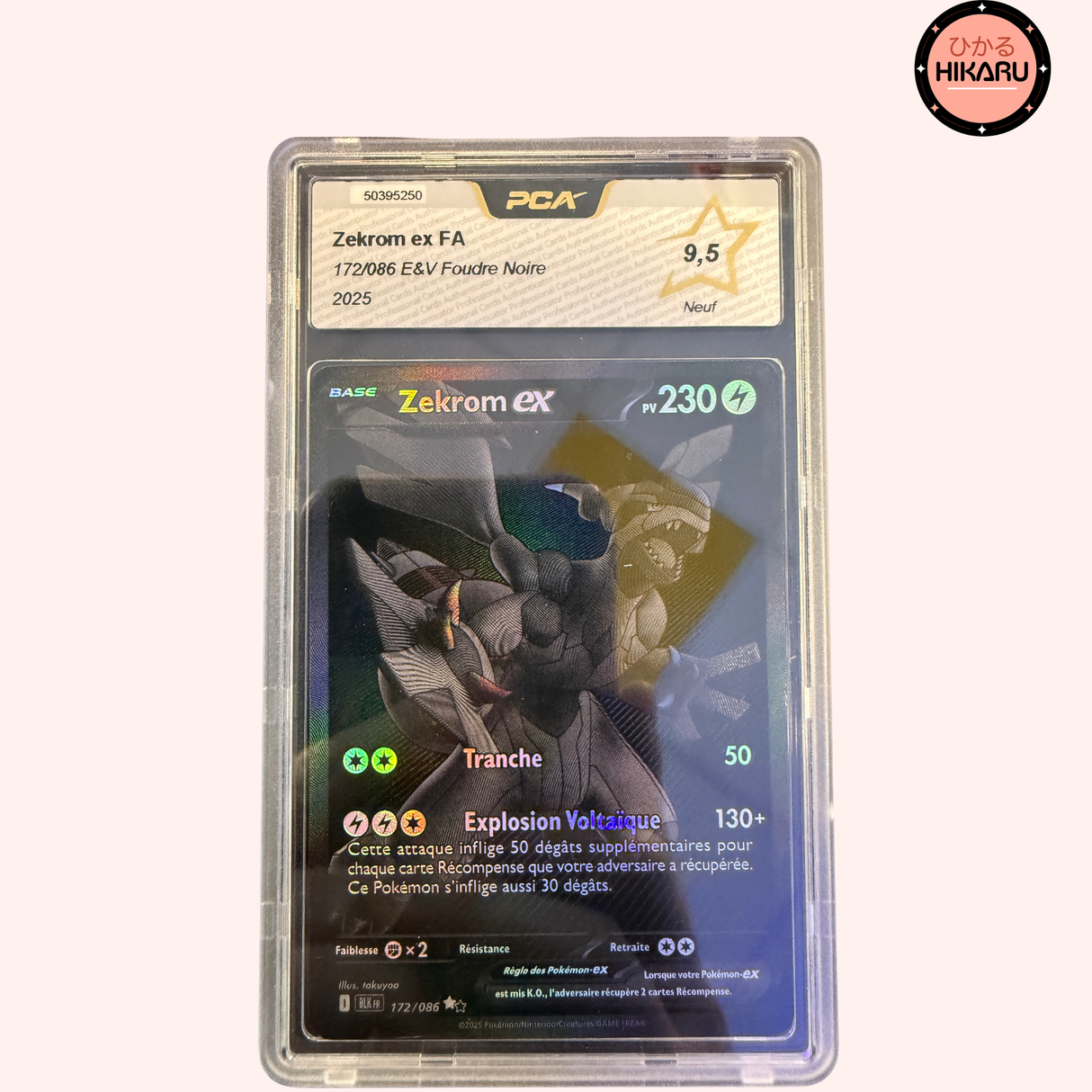 Zekrom ex BWR 172/086 - BLK PCA 9.5