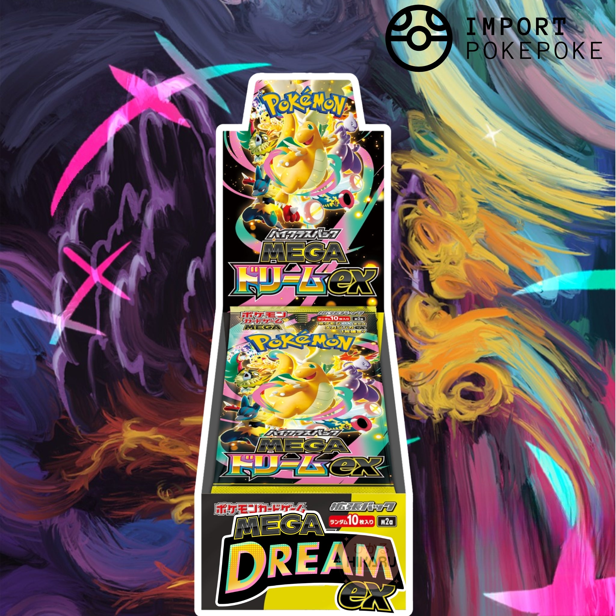 M2a］MEGA Dream ex TCG Pokemon Card MEGA Dream ex 3 Box M2a
