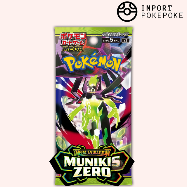 Pokémon Nihil Zero Display Japonais M3 – Booster Box 30 Pochettes De 5 Cartes – Mega-Zygarde-ex, Rares Secrètes Et Collectionneur