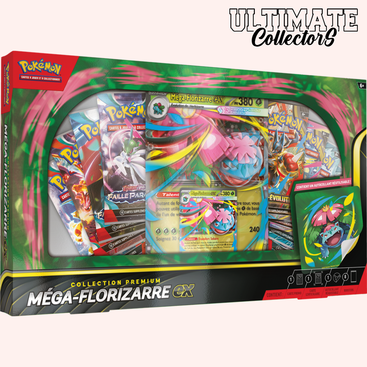 Coffret Premium Pokémon - Méga-Florizarre EX - Français