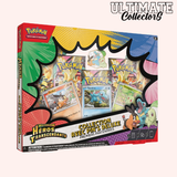 Coffret Pin’s Deluxe Pokémon - Premiers Partenaires - Héros Transcendants - ME02.5 - Français