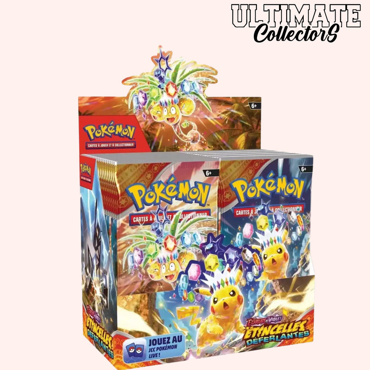 Display Pokémon Étincelles Déferlantes EV08 Français – Hikaru