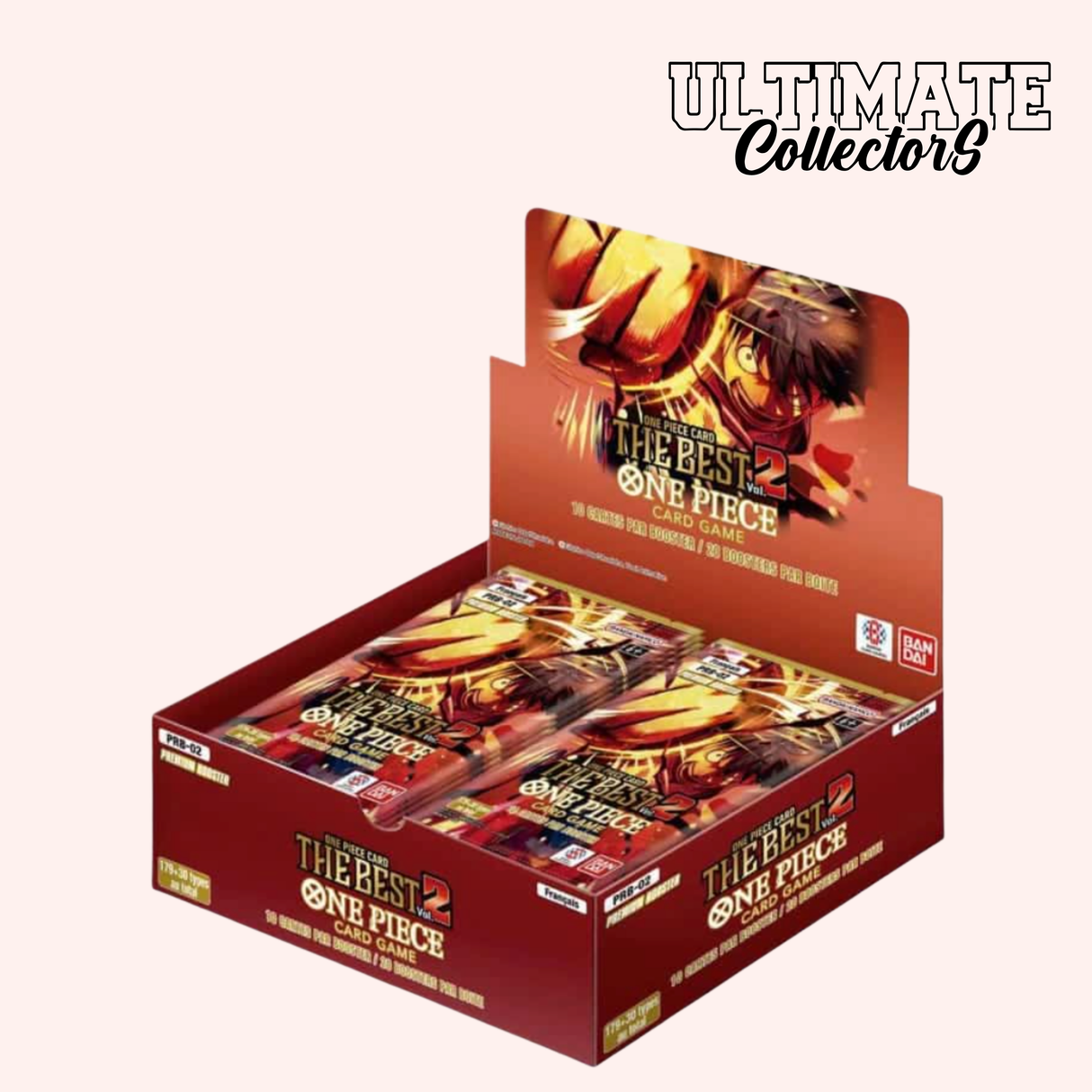 Display Booster One Piece Card Game The Best Vol.2 - PRB-02 - Français