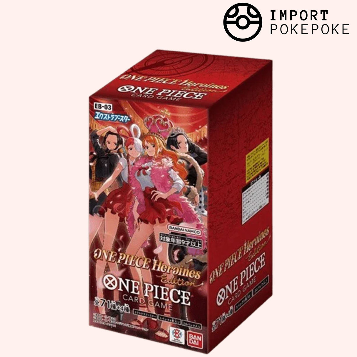 Display 24 Boosters One Piece Card Game Heroines Edition - EB-03 - Japonais