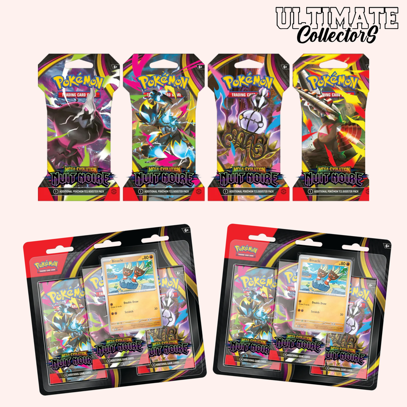 Pack : 2 Tripacks + 4 Blisters - Nuit Noire - ME05