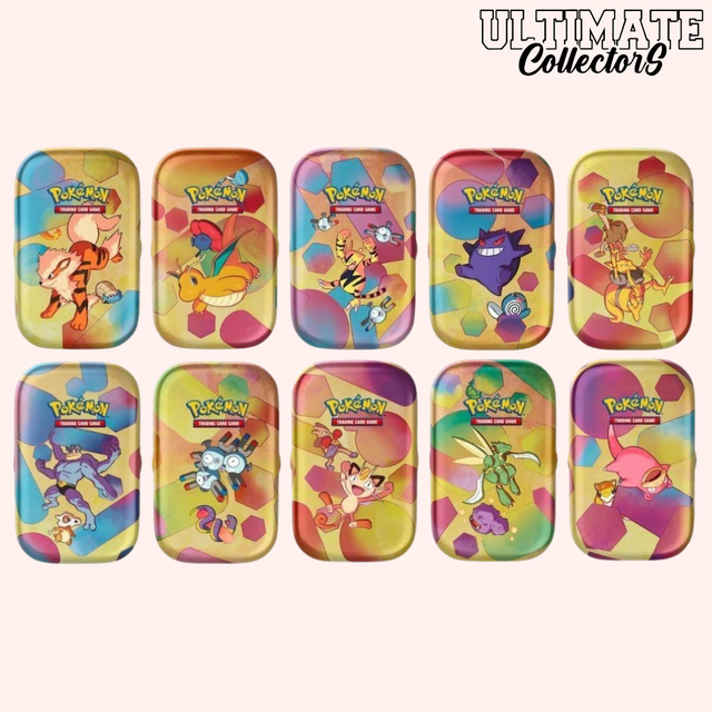 Pokémon Mini Tins - 151 - Scarlet & Purple 3.5 - EV3.5