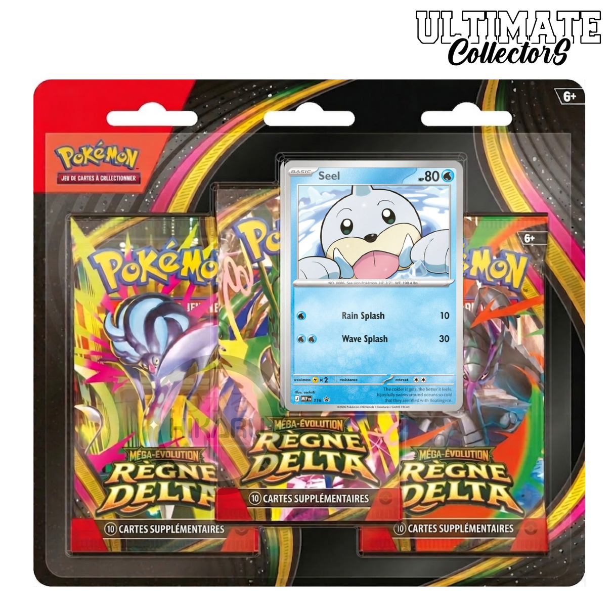 Tripack Pokémon - Règne Delta - ME06 - Français